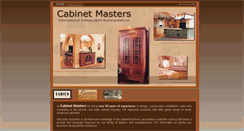 Desktop Screenshot of cabinetmasters.com
